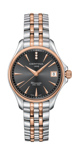 Damenuhr Certina DS Action Chronometer Stahl bicolor